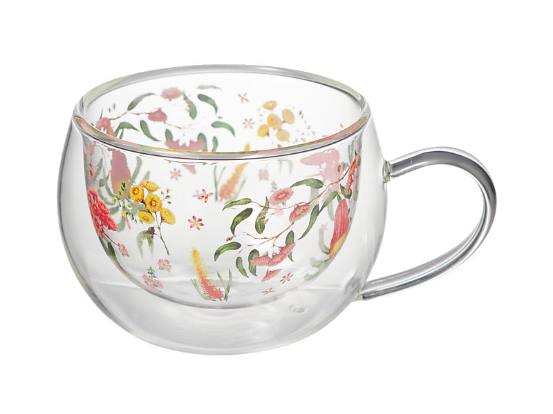 Blend Honey Wattle Double Wall Cup & Saucer Gift Boxed