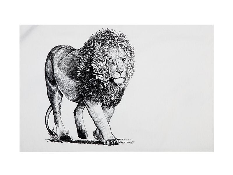 Marini Ferlazzo Wildlife Tea Towel 50x70cm African Lion