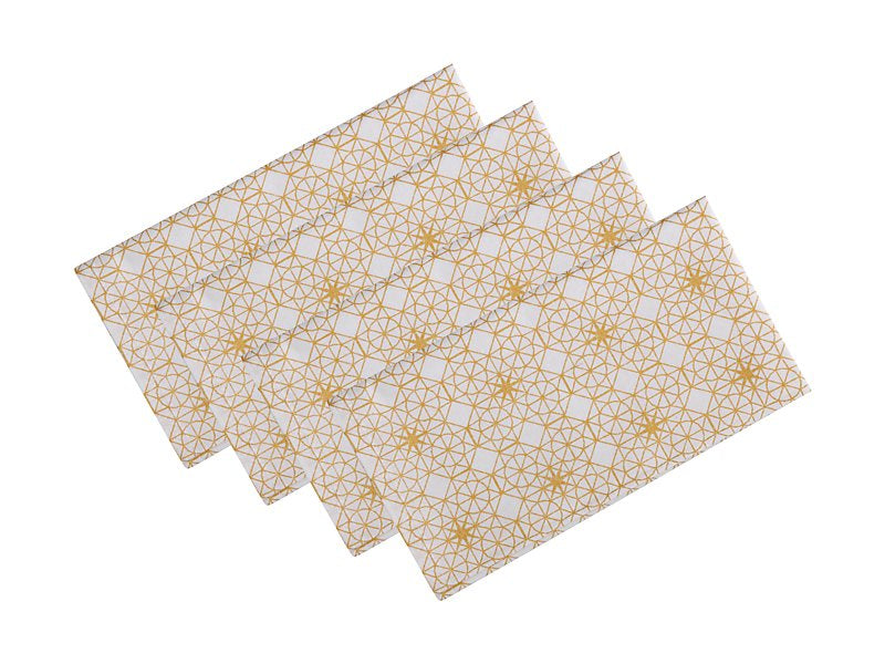 Starry Night Napkin Gold 45x45cm Set of 4