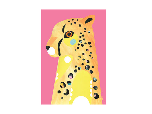 Pete Cromer Wildlife Tea Towel 50x70cm Cheetah