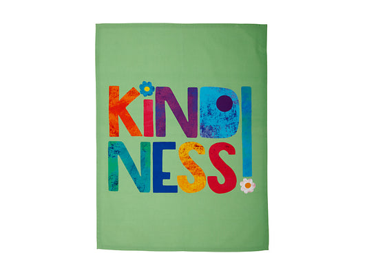 Kasey Rainbow Be Kind Tea Towel 50x70cm Kindness