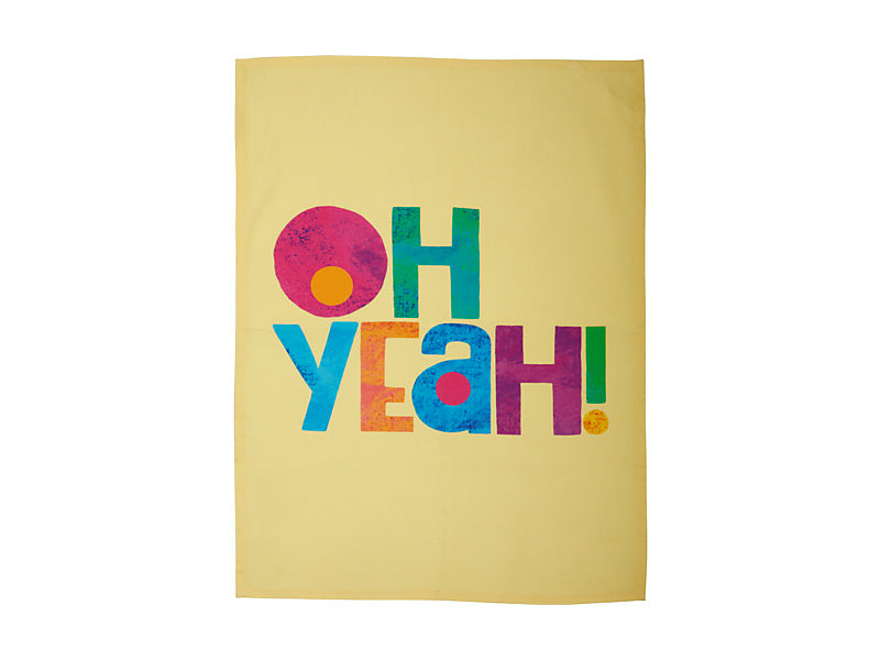 Kasey Rainbow Be Kind Tea Towel 50x70cm Oh Yeah