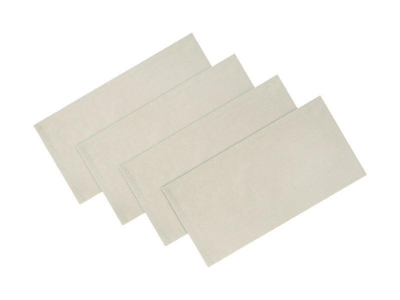 Cotton Classics Cotton Napkin Set of 4 45x45cm Pebble