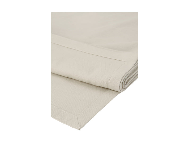 Cotton Classics Rectangular Tablecloth 230x150cm Pebble