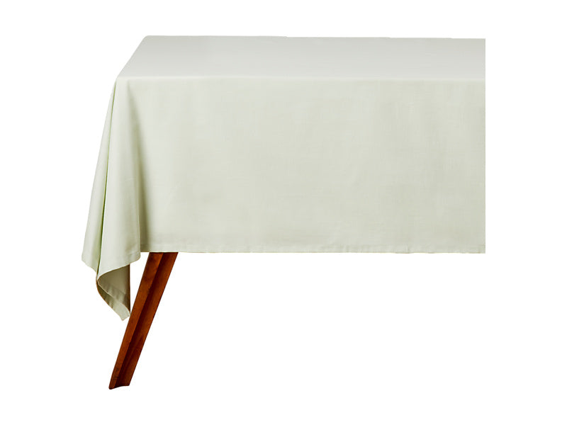 Cotton Classics Rectangular Tablecloth 230x150cm Sage