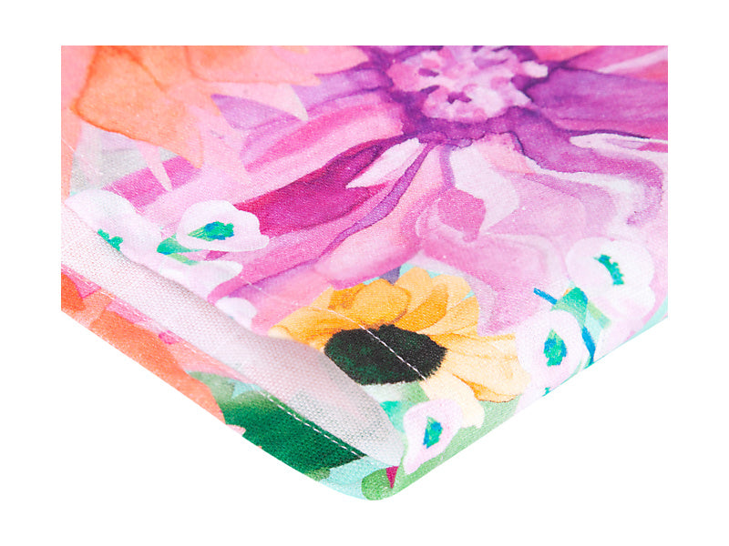 Teas & C's Dahlia Daze Cotton Napkin Set of 4 45x45cm Sky