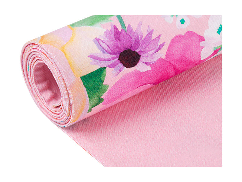 Teas & C's Dahlia Daze Cotton Runner 150x33cm Pink