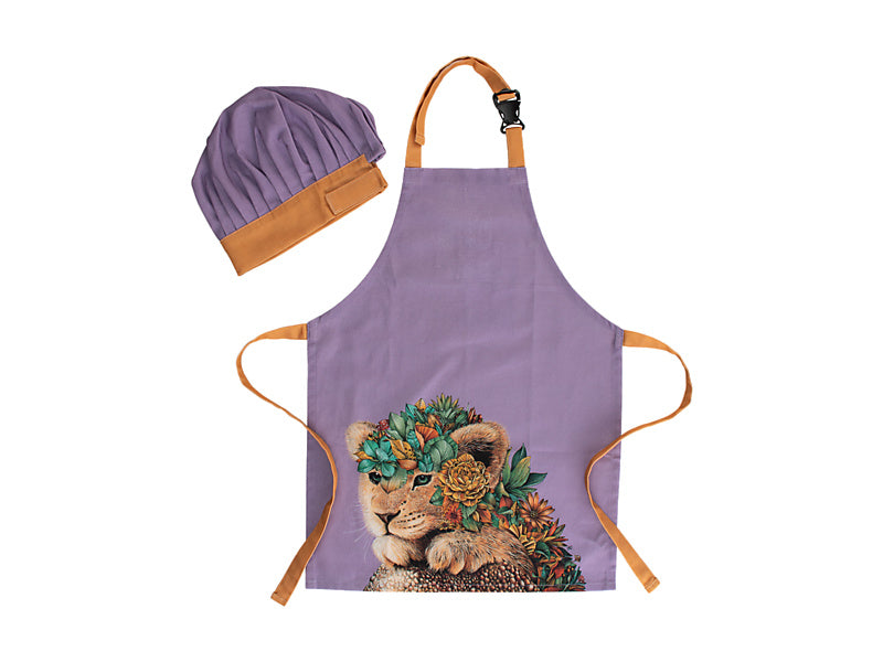 Marini Ferlazzo Wild Planet Kids Apron & Hat Set Lion