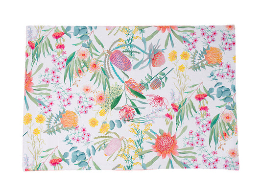 Royal Botanic Gardens Native Blooms Cotton Placemat 45x30cm