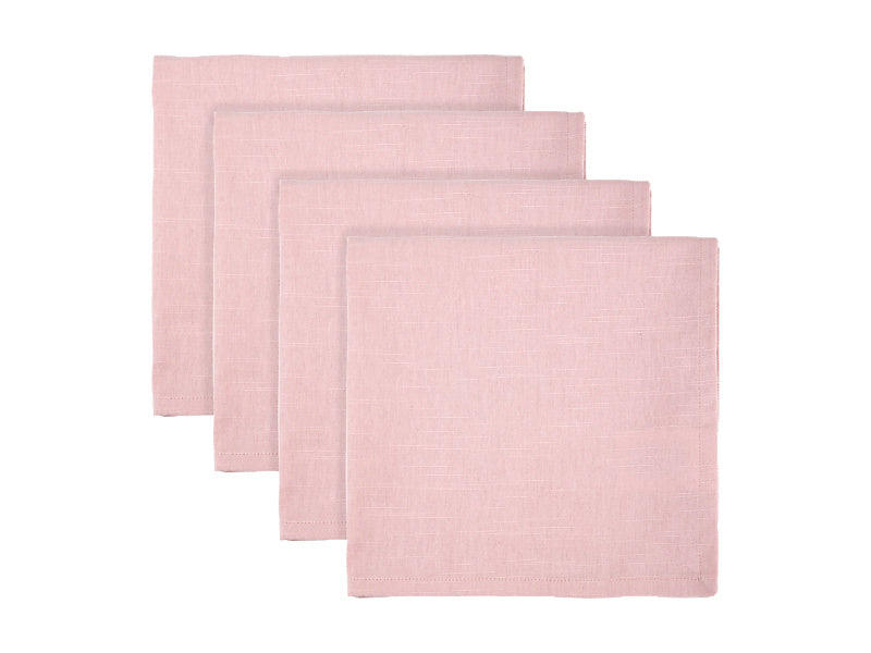 Cotton Classics Cotton Napkin Set of 4 45x45cm Rose