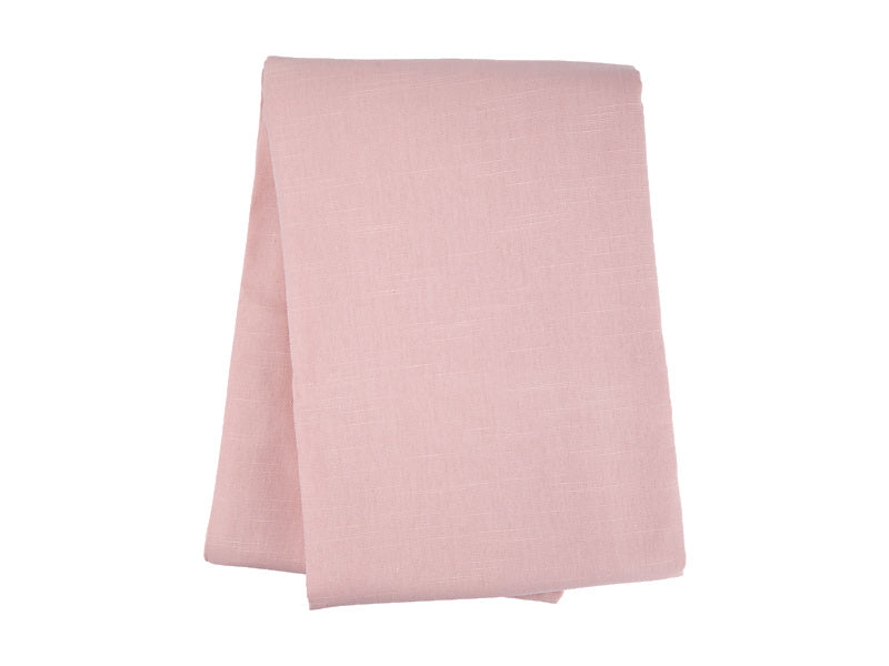 Cotton Classics Rectangle Tablecloth 300x150cm Rose