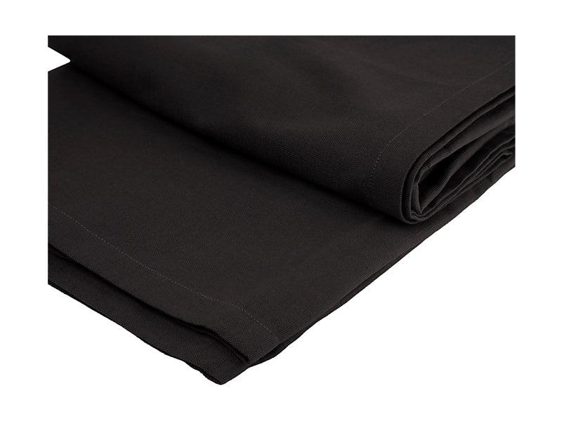 Cotton Classics Rectangle Tablecloth 300x150cm Black