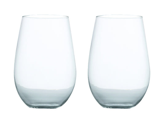 Calia Stemless Wine Glass 580ML Set of 2 Gift Boxed