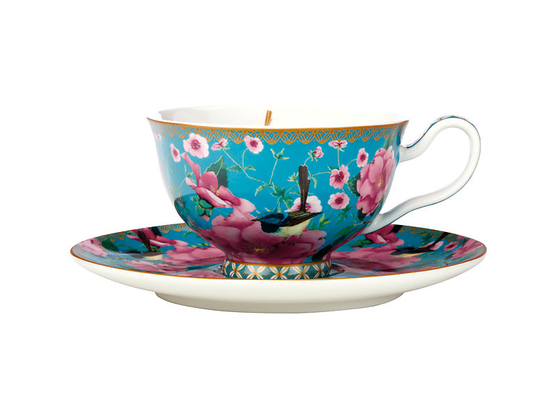 Teas & C's Silk Road Footed Cup & Saucer 200ML Gift Boxed