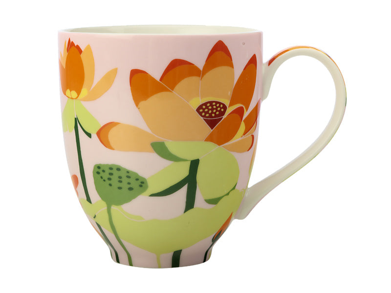 Royal Botanic Gardens Lotus Mug 350ML Gift Boxed