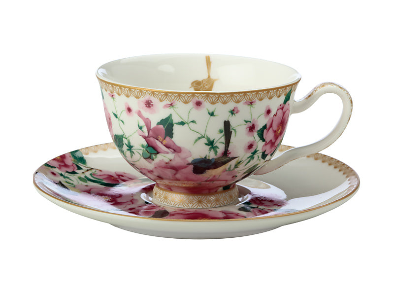 Teas & C's Silk Road Footed Cup & Saucer 200ML Gift Boxed