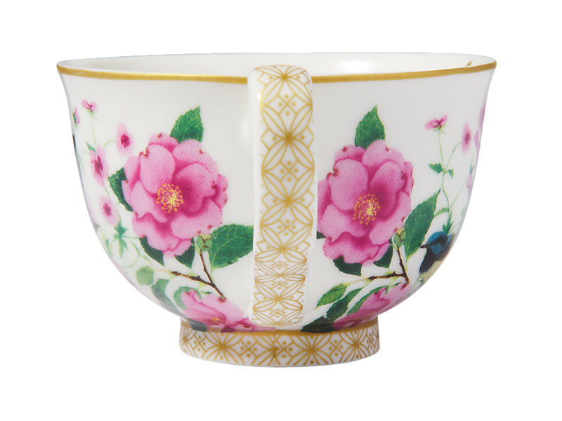 Teas & C's Silk Road Demi Cup & Saucer 85ML Set of 2 Gift Boxed