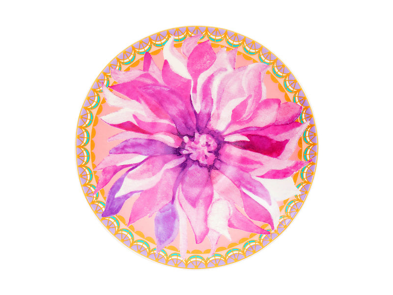 Teas & C's Dahlia Daze Dish 10cm Pink Gift Boxed