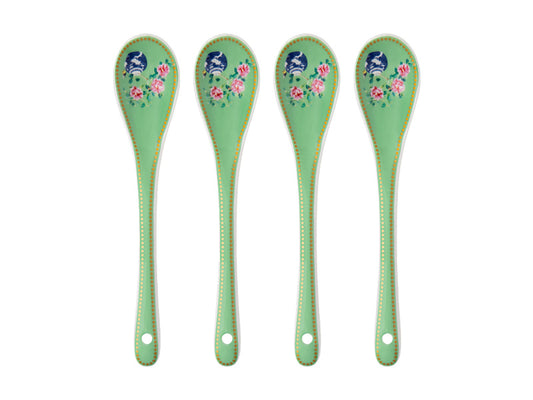 Gabby Malpas Jardin Teaspoon Set of 4 Camelia Gift Boxed