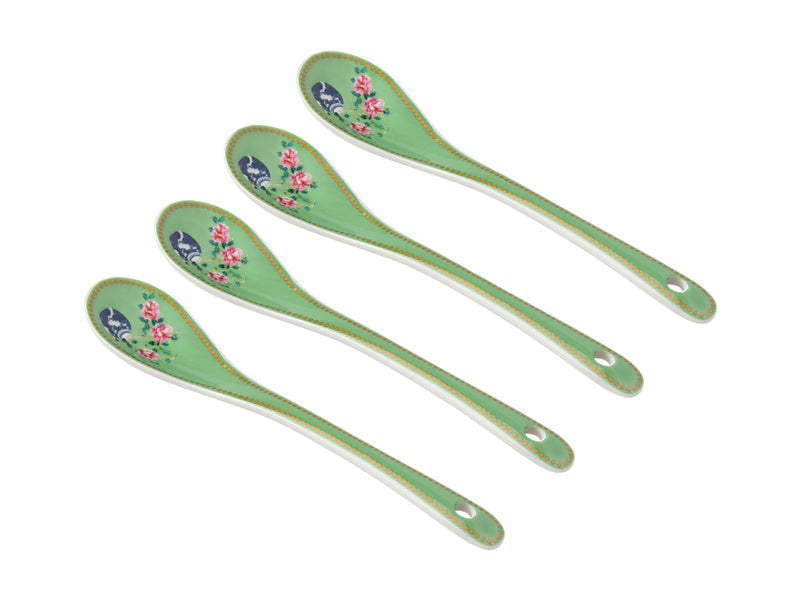 Gabby Malpas Jardin Teaspoon Set of 4 Camelia Gift Boxed