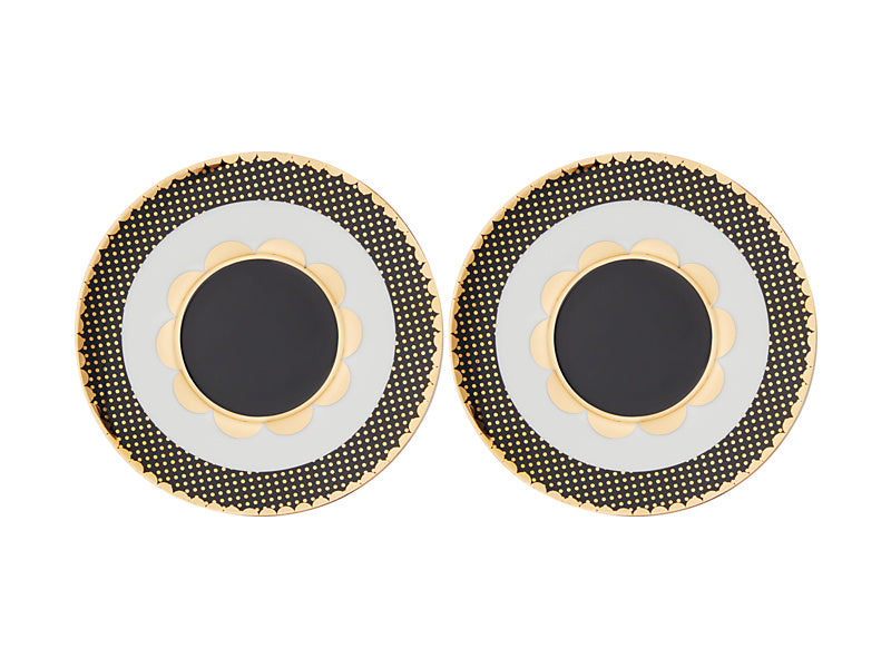 Teas & C's Regency Demi Cup & Saucer Set of 2 Gift Boxed