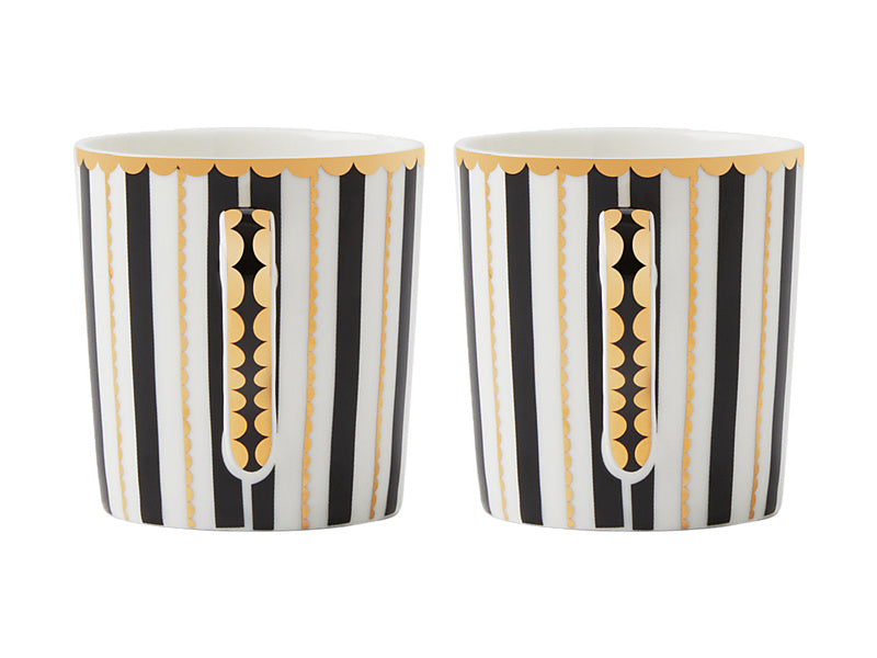 Teas & C's Regency Demi Cup & Saucer Set of 2 Gift Boxed