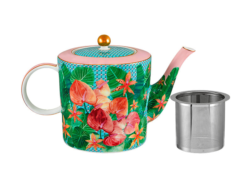Teas & C's Tropicana Teapot With Infuser Gift Boxed