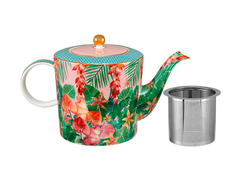 Teas & C's Tropicana Teapot With Infuser Gift Boxed