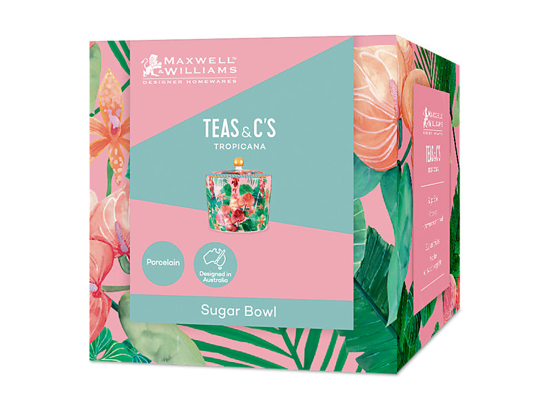 Teas & C's Tropicana Sugar Bowl Gift Boxed