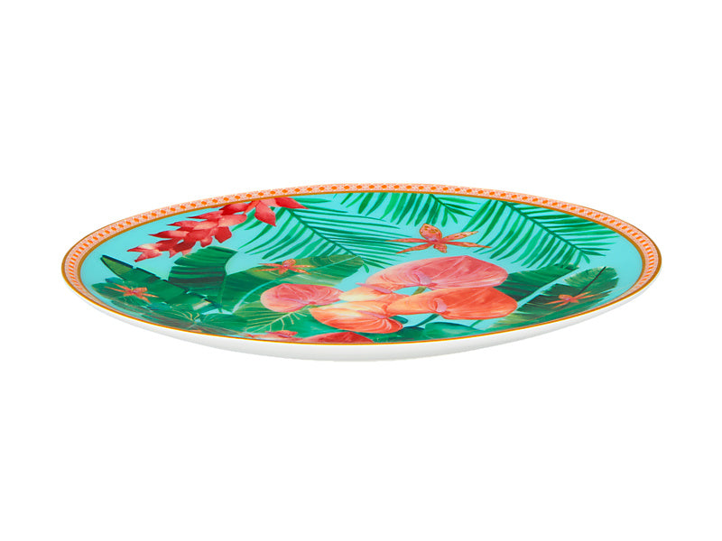 Teas & C's Tropicana Coupe Plate Gift Boxed