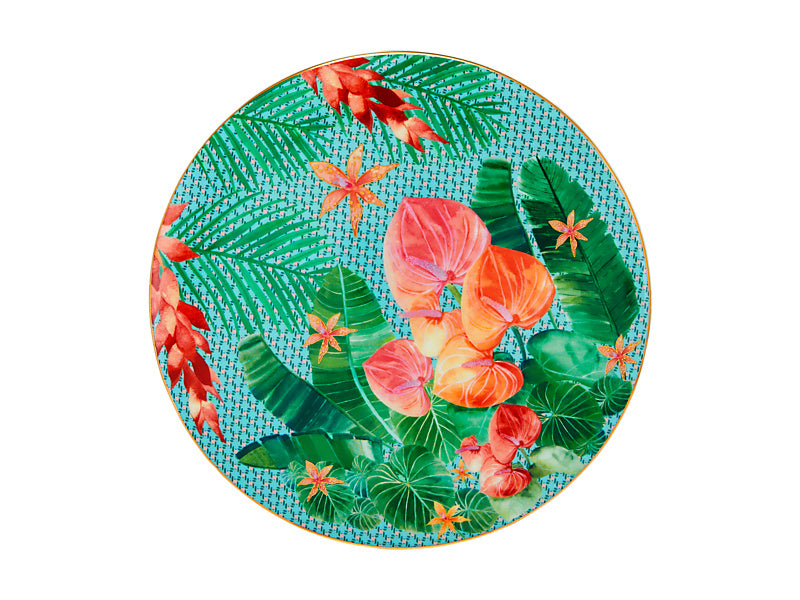 Teas & C's Tropicana Footed Cake Stand Gift Boxed