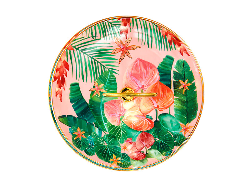 Teas & C's Tropicana 2 Tiered Cake Stand Gift Boxed