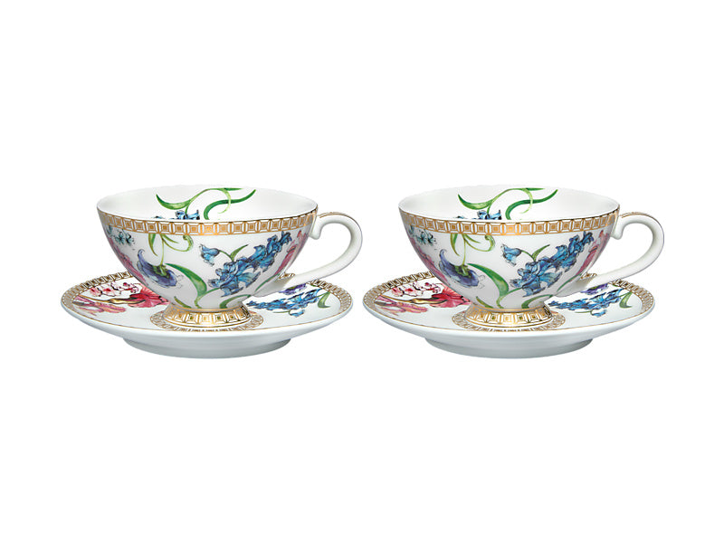 Estelle Michaelides Mystique Demi Cup & Saucer Set of 2 Gift Boxed