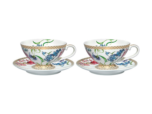 Estelle Michaelides Mystique Demi Cup & Saucer Set of 2 Gift Boxed