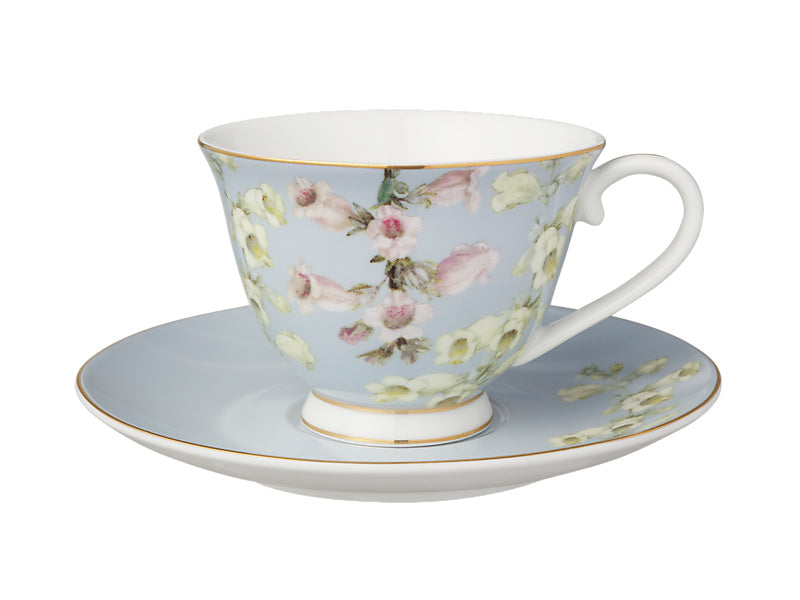 Royal Botanic Gardens Foxglove Footed Cup & Saucer Gift Boxed