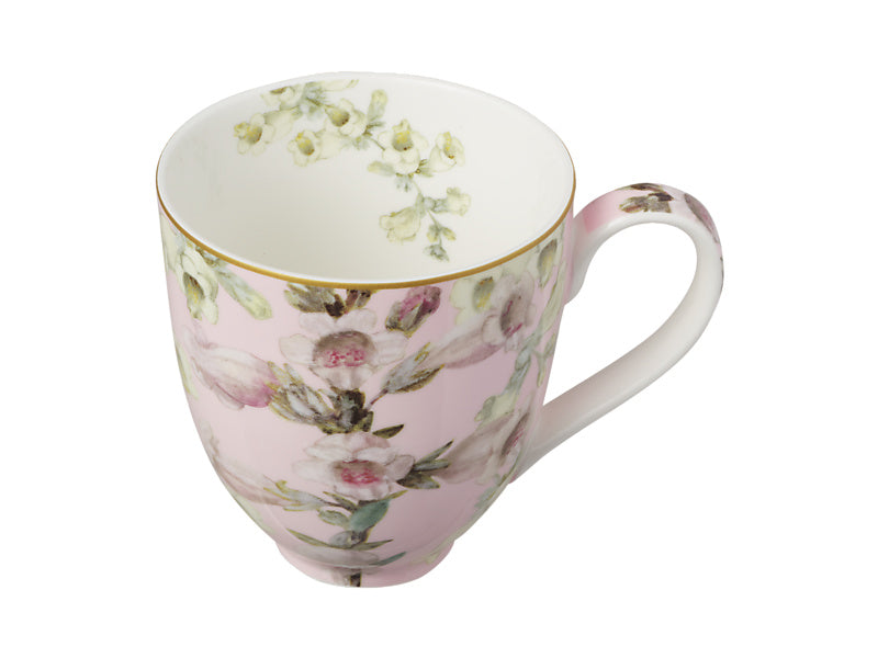 Royal Botanic Gardens Foxglove Coupe Mug Set of 4 Assorted Gift Boxed