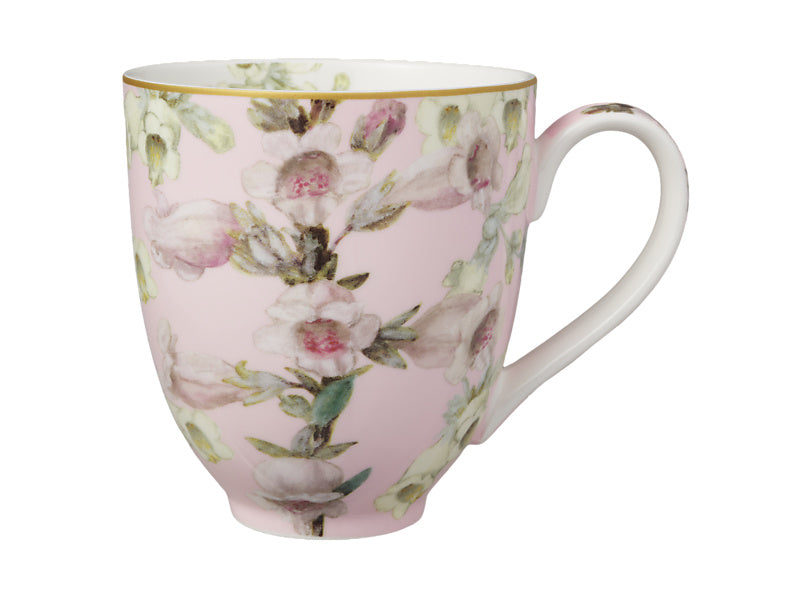 Royal Botanic Gardens Foxglove Coupe Mug Set of 4 Assorted Gift Boxed