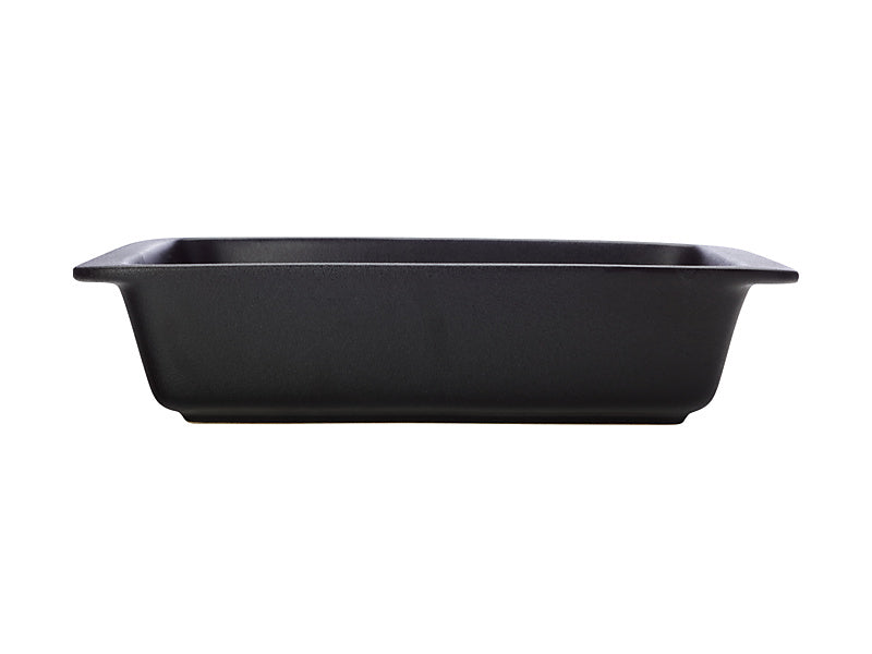 Caviar Rectangular Baker 31x19.5cm Black