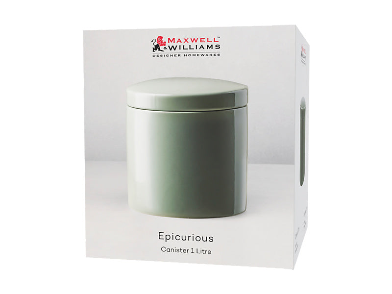 Epicurious Canister 1L Gift Boxed