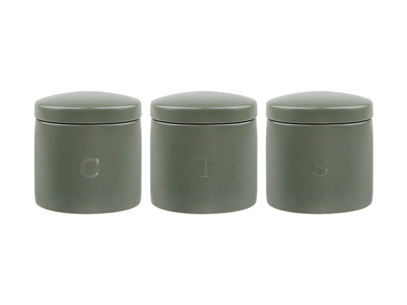 Epicurious Canister 600ML Set Of 3 Gift Boxed