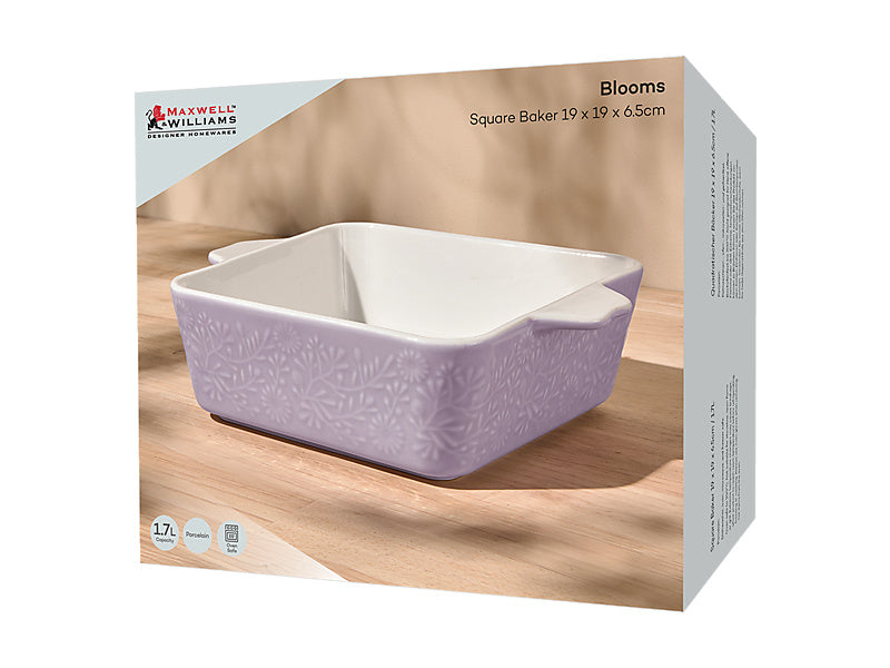 Blooms Square Baker Gift Boxed