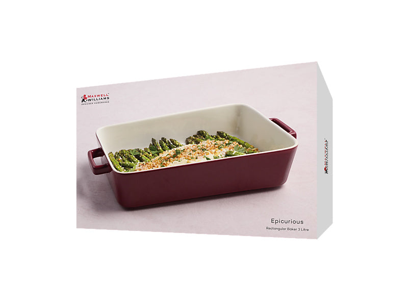 Epicurious Rectangle Baker Gift Boxed