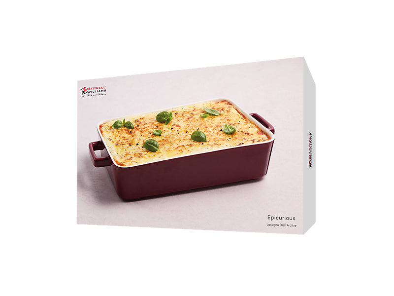 Epicurious Lasagne Dish Gift Boxed