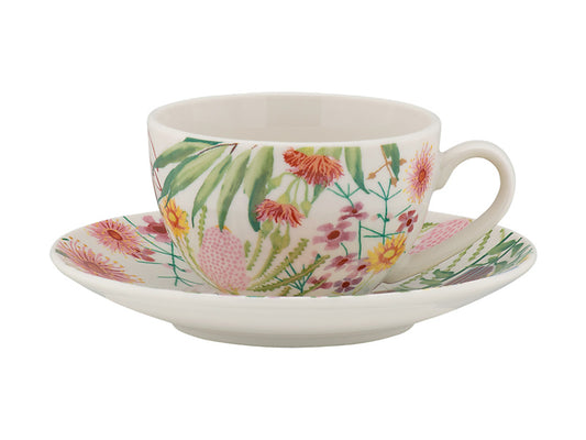 Royal Botanic Gardens Native Blooms Coupe Demi Cup & Saucer 100ML