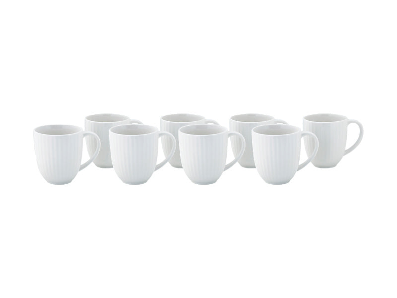 Radiance Mug 400ML Set of 8 White Gift Boxed