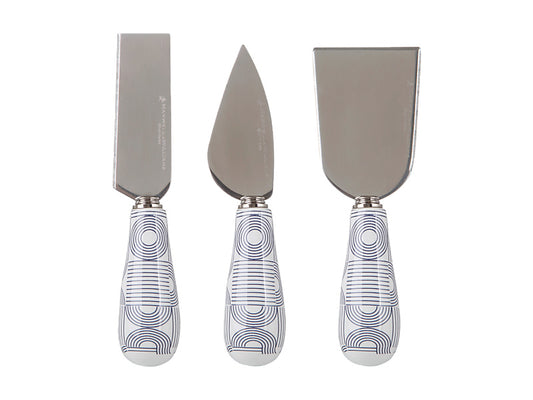 Arc Cheese Knife Set 3pc Gift Boxed