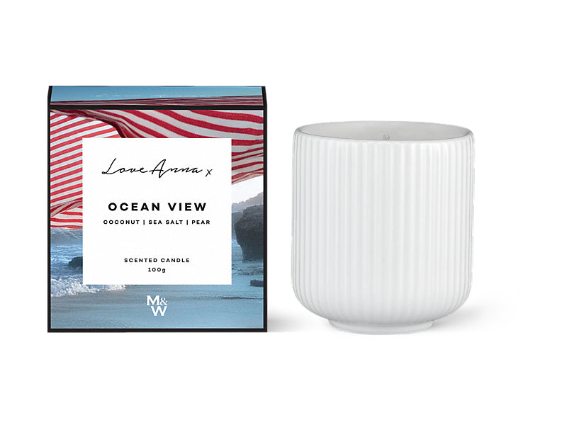 Scentimental Fragrance Candle 100g Ocean View Gift Boxed