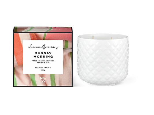 Scentimental Fragrance Candle 325g Sunday Mornings Gift Boxed