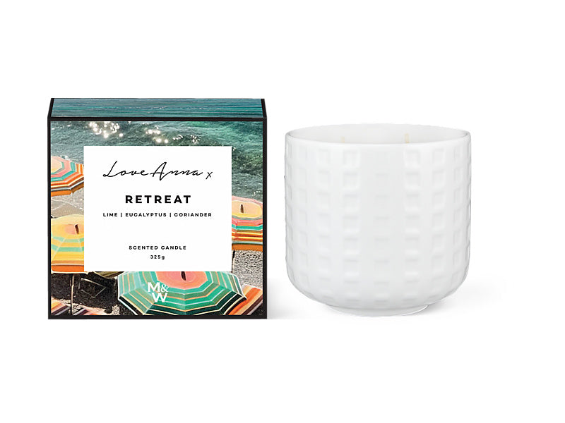 Scentimental Fragrance Candle 325g Retreat Gift Boxed