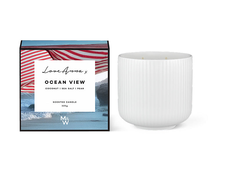 Scentimental Fragrance Candle 325g Ocean View Gift Boxed
